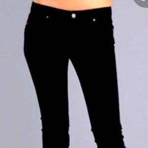 Paige Blue Heights Jeans in Black